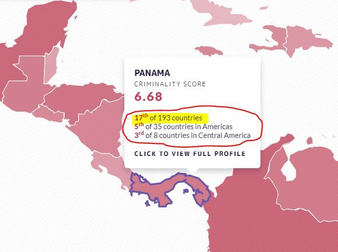 Organized Crime Index Panama